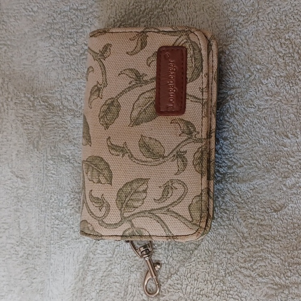 Longaberger Homestead Card Holder Key Case